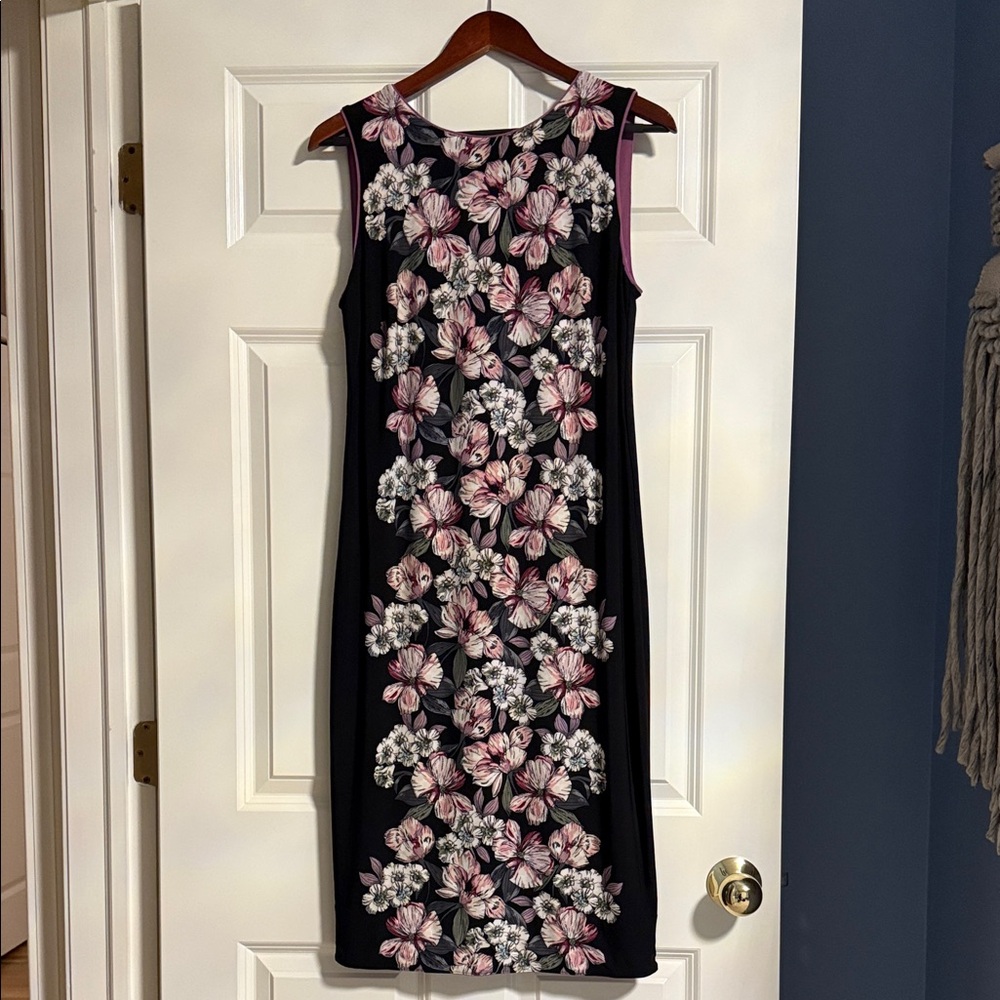White House Black Market Floral Midi Dress